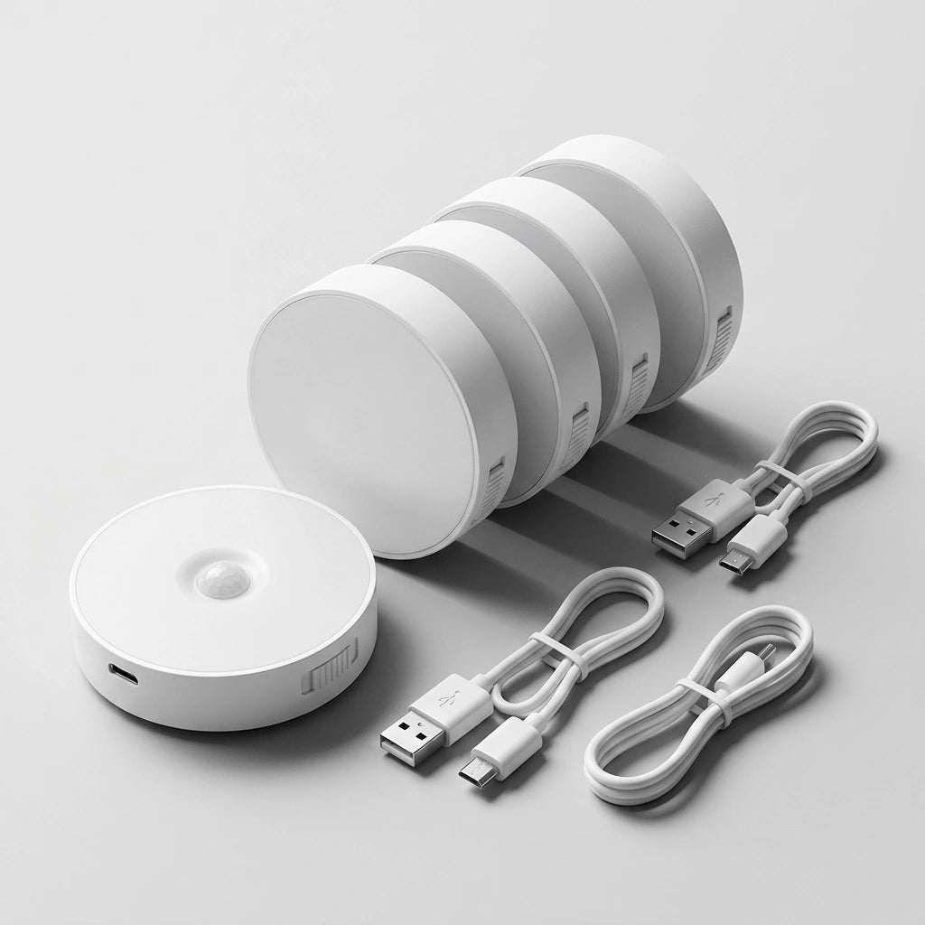 Pack 5 Luces LED con Sensor de Movimiento